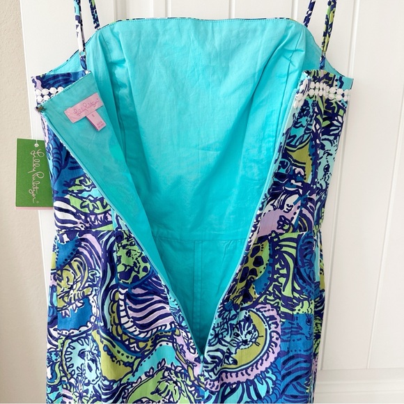 Lily Pulitzer Jesse Skort Romper in Cattitude - Picture 7 of 12